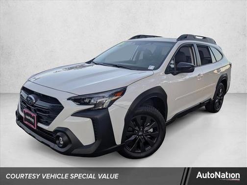 Crystal White Pearl 2025 Subaru Outback Onyx Edition XT