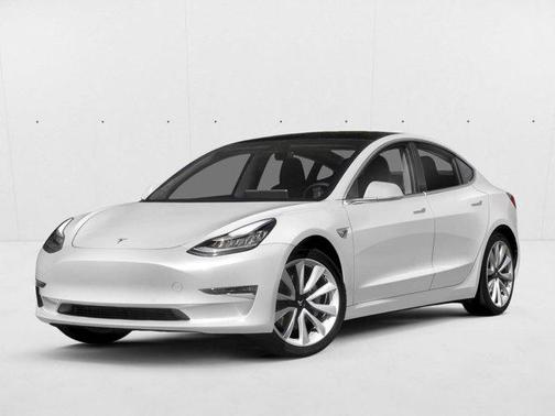 Pearl White Multi-Coat 2019 Tesla Model 3 Mid Range