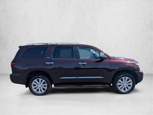 Sizzling Crimson Mica 2019 Toyota Sequoia Platinum