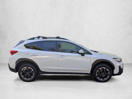 Crystal White Pearl 2023 Subaru Crosstrek Premium