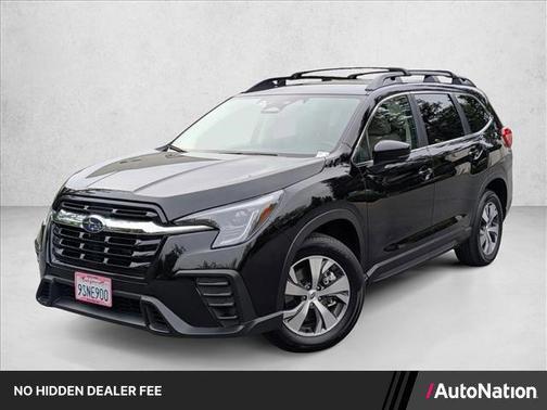 Crystal Black Silica 2025 Subaru Ascent Premium 7-Passenger