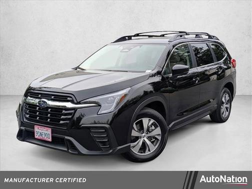 Crystal Black Silica 2025 Subaru Ascent Premium 7-Passenger