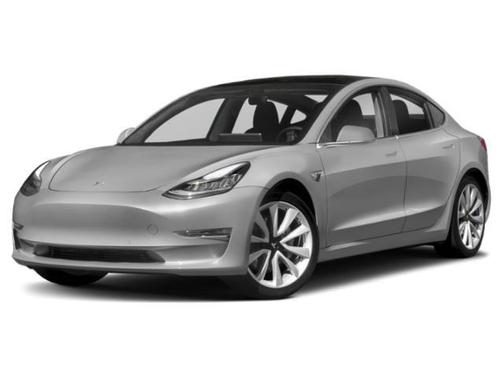 Silver/Gray 2018 Tesla Model 3 Long Range