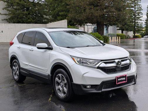Platinum White Pearl 2019 Honda CR-V EX-L