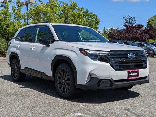 Crystal White Pearl 2026 Subaru Forester Sport