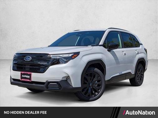 Crystal White Pearl 2026 Subaru Forester Sport