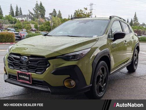 Citron Yellow Pearl 2026 Subaru Crosstrek Hybrid Base