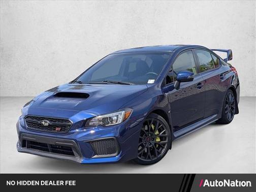 Lapis Blue Pearl 2018 Subaru WRX STI Base