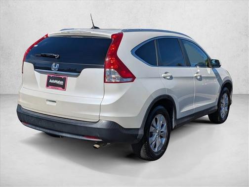 White Diamond Pearl 2012 Honda CR-V EX-L