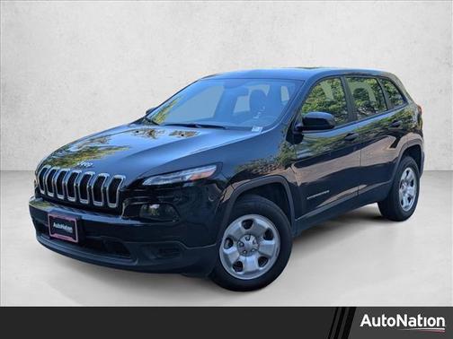 Brilliant Black Crystal Pearlcoat 2014 Jeep Cherokee Sport