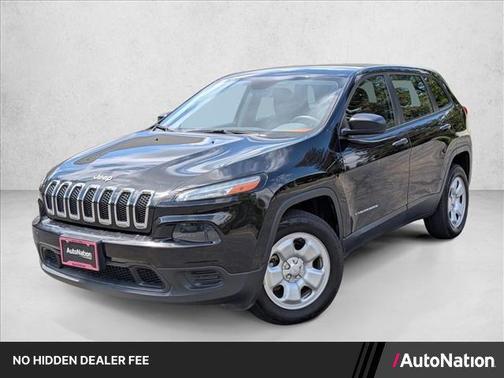 Brilliant Black Crystal Pearlcoat 2014 Jeep Cherokee Sport