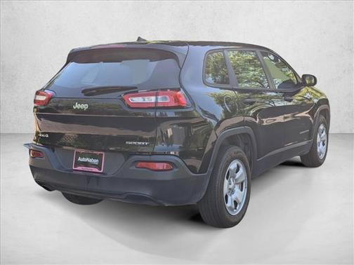 Brilliant Black Crystal Pearlcoat 2014 Jeep Cherokee Sport