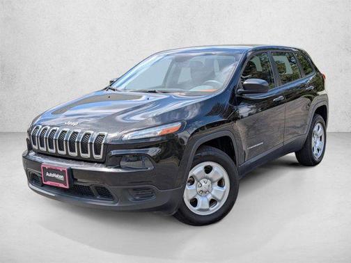 Brilliant Black Crystal Pearlcoat 2014 Jeep Cherokee Sport