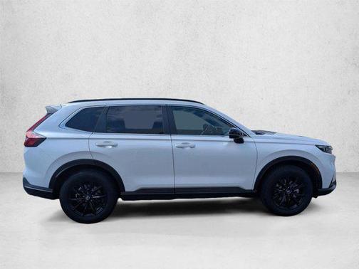 Platinum White Pea 2025 Honda CR-V Hybrid Sport AWD