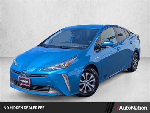 Electric Storm Blue 2020 Toyota Prius XLE