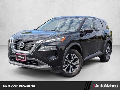 Super Black 2021 Nissan Rogue SV