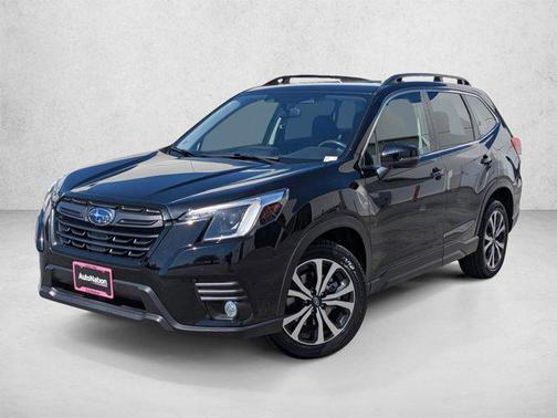 Crystal Black Silica 2022 Subaru Forester Limited