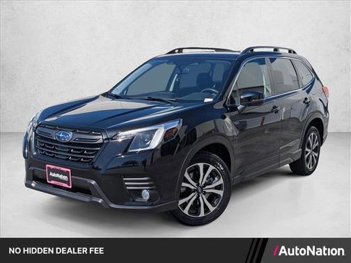 Crystal Black Silica 2022 Subaru Forester Limited