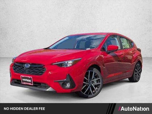 Pure Red 2026 Subaru Impreza Sport