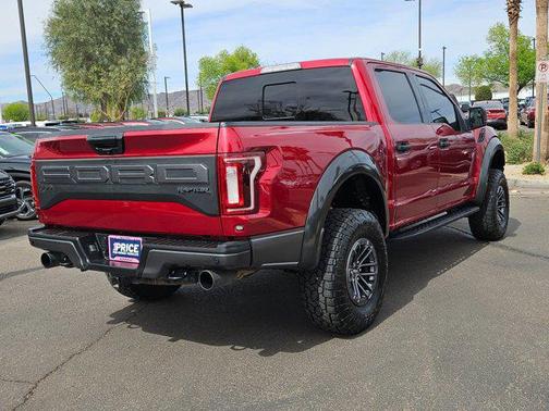 Ruby Red Metallic Tinted Clearcoat 2019 Ford F-150 Raptor