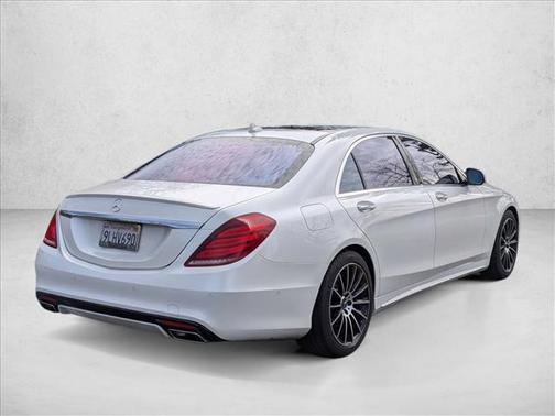 Polar White 2016 Mercedes-Benz S-Class S 550