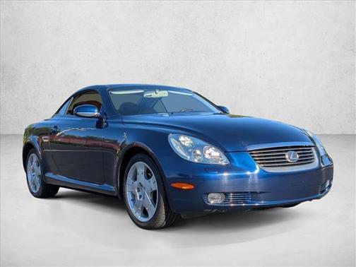 Blue 2005 Lexus SC 430 Base