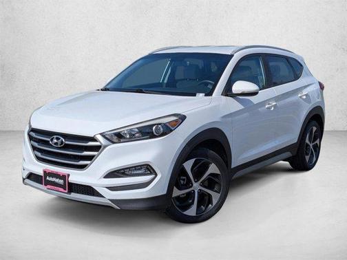 Dazzling White 2018 Hyundai TUCSON Sport
