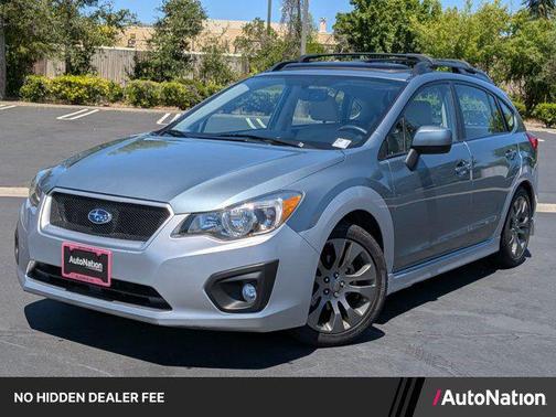 Sage Green Metallic/Ice Silver Metallic 2012 Subaru Impreza 2.0i Sport Limited