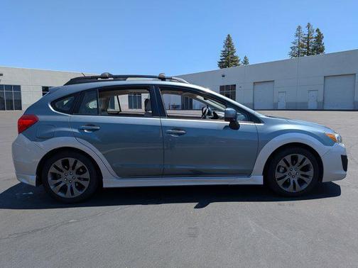 Sage Green Metallic/Ice Silver Metallic 2012 Subaru Impreza 2.0i Sport Limited