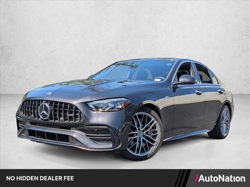 Black 2023 Mercedes-Benz AMG C 43 4MATIC