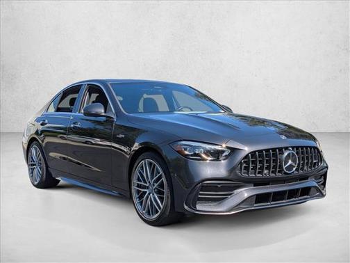 Black 2023 Mercedes-Benz AMG C 43 4MATIC