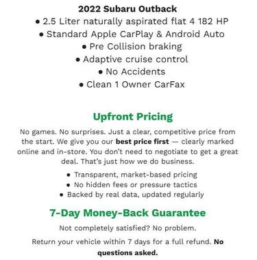 2022 Subaru Outback Premium
