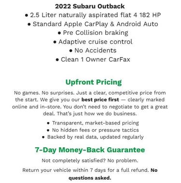 2022 Subaru Outback Premium