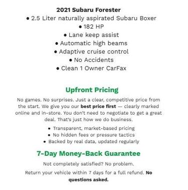 2021 Subaru Forester Touring