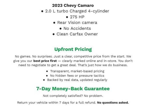 2023 Chevrolet Camaro LT1