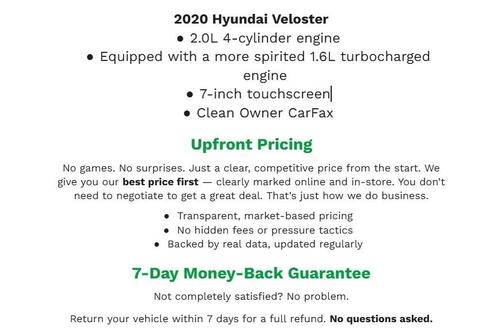 2020 Hyundai Veloster 