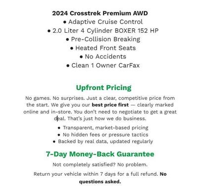 2024 Subaru Crosstrek Premium