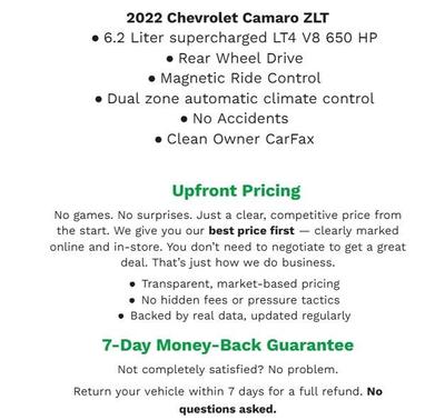 2022 Chevrolet Camaro ZL1