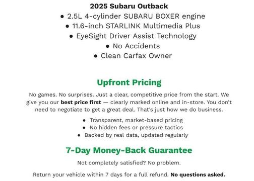 2025 Subaru Outback Premium