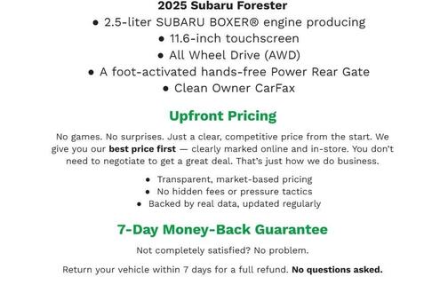 2025 Subaru Forester Limited