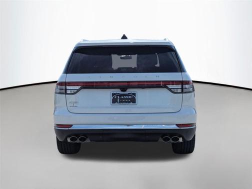 Pristine White Metallic Tri-Coat 2026 Lincoln Aviator Reserve AWD