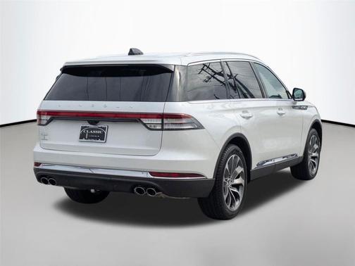 Pristine White Metallic Tri-Coat 2026 Lincoln Aviator Reserve AWD