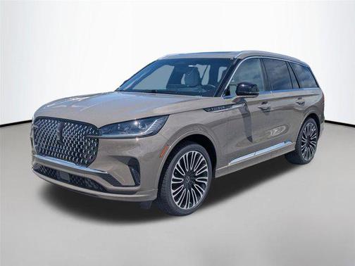 Harbor Gray Clearcoat 2025 Lincoln Aviator Black Label AWD