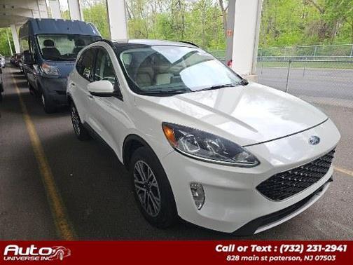 Star White Metallic Tri-Coat 2021 Ford Escape SEL