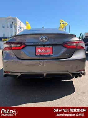 Gray 2021 Toyota Camry SE