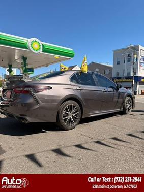 Gray 2021 Toyota Camry SE