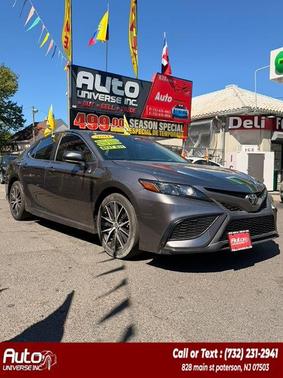 Gray 2021 Toyota Camry SE