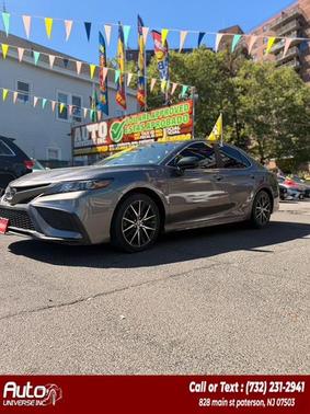 Gray 2021 Toyota Camry SE