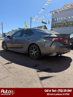 Gray 2021 Toyota Camry SE