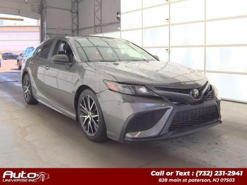 Gray 2021 Toyota Camry SE